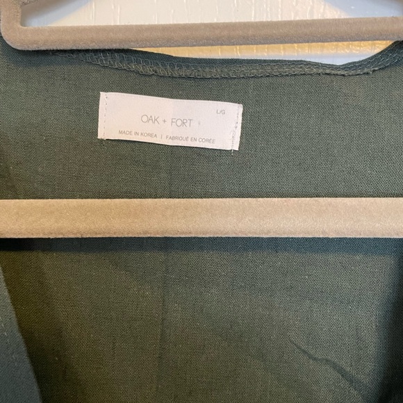 Oak and Fort wrap top - Picture 2 of 2